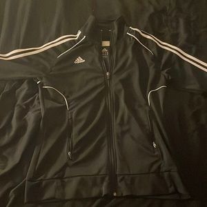 Adidas track suit jacket size Womens L